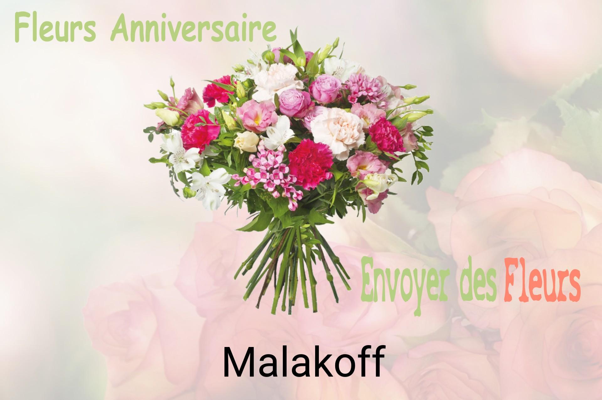 Bouquet de fleurs d’anniversaire livré à Malakoff