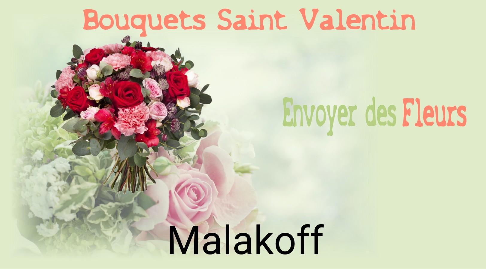 Roses de Saint-Valentin livrées à Malakoff